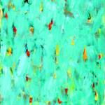 Green # 3 - Acrylic on Canvas – 31in x 38in