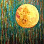 Hampton moon – Acrylic on Canvas –  45in x 58in