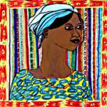 African Girl – Mixed Medium – 20in x 20in